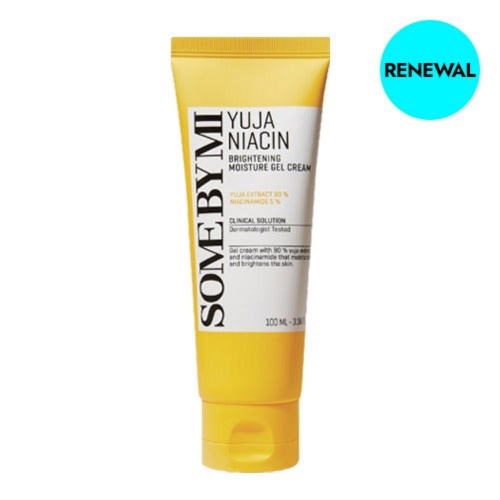 SOME BY MI Yuja Niacin Brightening Moisture Gel Cream 100ml is a refreshing gel cream designed to brighten and hydrate the skin.