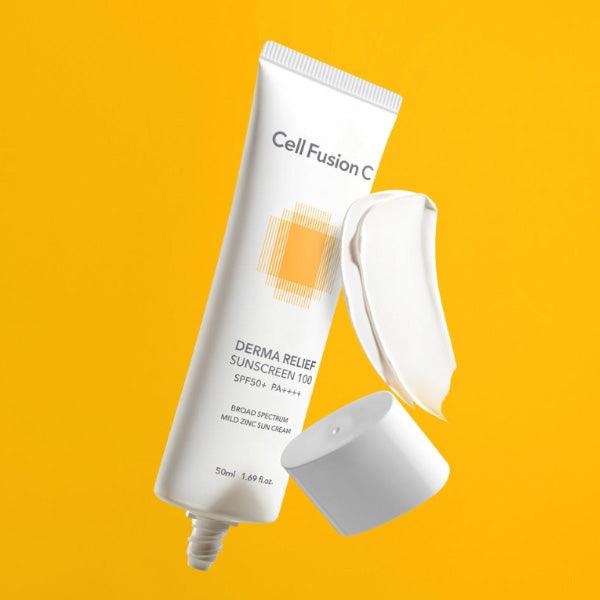 Cell Fusion C Derma Relief Sunscreen SPF50+ PA++++ 50ml