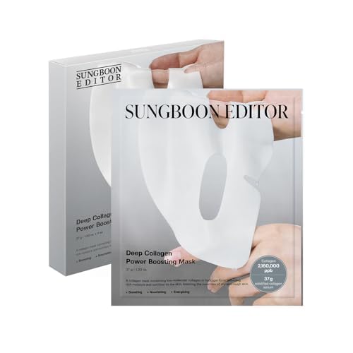 SUNGBOON EDITOR Deep Collagen Power Boosting Mask 4ea 37g