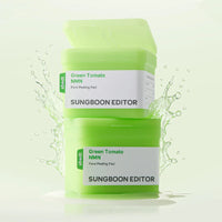 SUNGBOON EDITOR Green Tomato NMN Pore Peeling Pads (60 Pads)