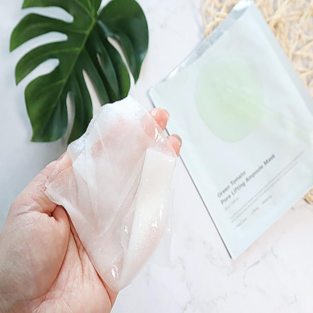 SUNGBOON EDITOR Green Tomato Pore Lifting Ampoule Mask 23g