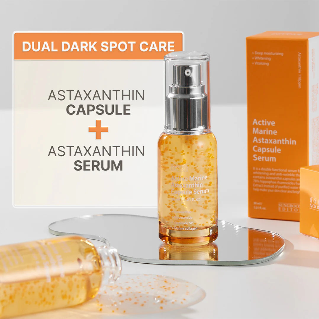 SUNGBOON EDITOR [GIFT SET] Marine Astaxanthin Cream (50g) + Serum (30ml)