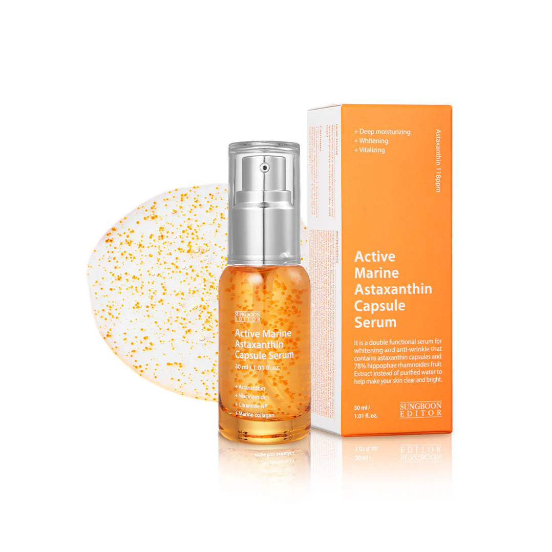 SUNGBOON EDITOR [GIFT SET] Marine Astaxanthin Cream (50g) + Serum (30ml)