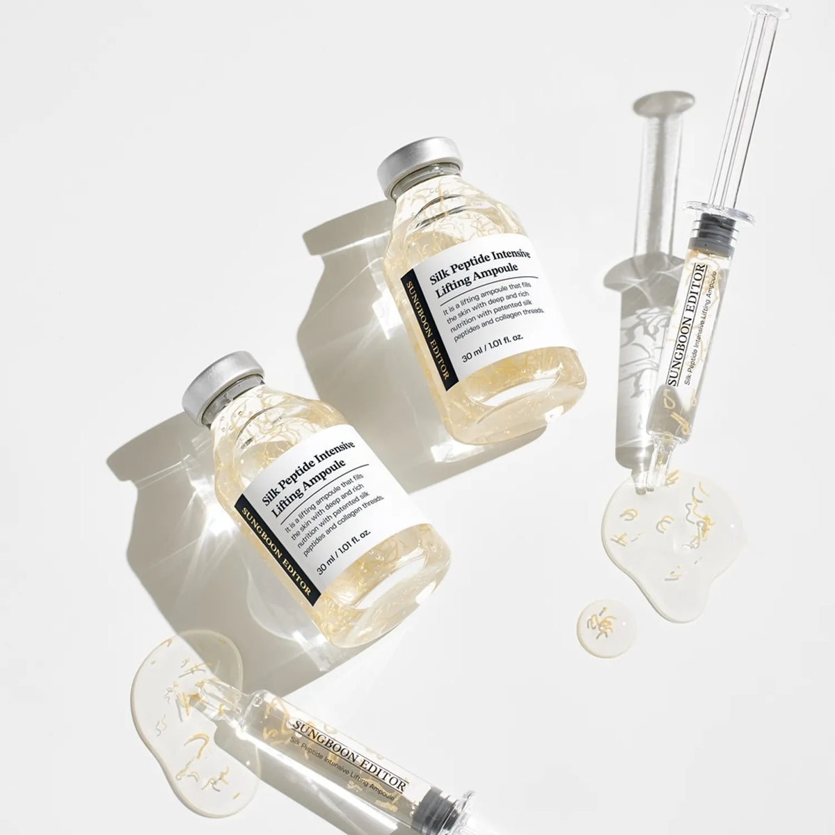 SUNGBOON EDITOR [GIFT SET] Silk Peptide Ampoule (60ml) + Cream (50ml) + Eye Cream