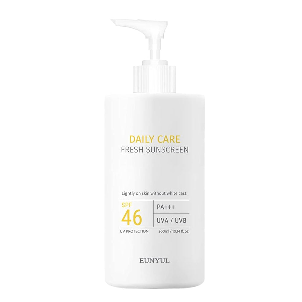 (NEWK) EUNYUL Daily Care Fresh Sunscreen Pump Version 300ml - DODOSKIN