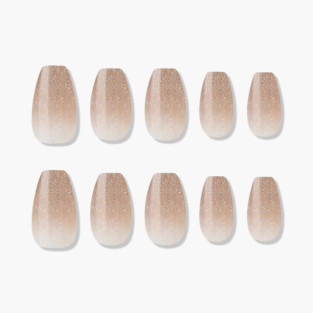 MUZMAK Nail Tips 36pcs #Sable(Coffin)