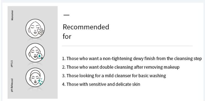 (Matthew) Dr.Different Zero Cleanser for Normal & Dry Skin 200ml - DODOSKIN