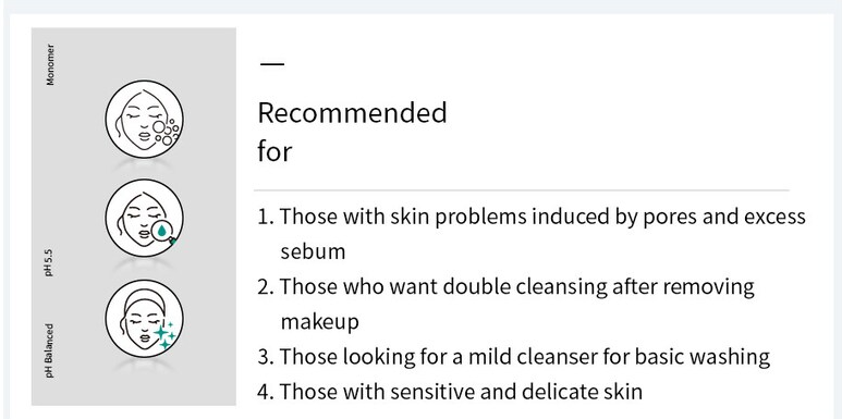 Dr.Different Zero Cleanser for Oily Skin 200ml - DODOSKIN