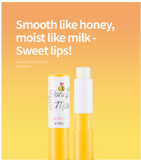 A'PIEU Honey & Milk Lip Balm 3.3g - DODOSKIN