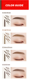A'PIEU Born To Be Madproof Skinny Brow Pencil 0.08g - 4 Colors - DODOSKIN