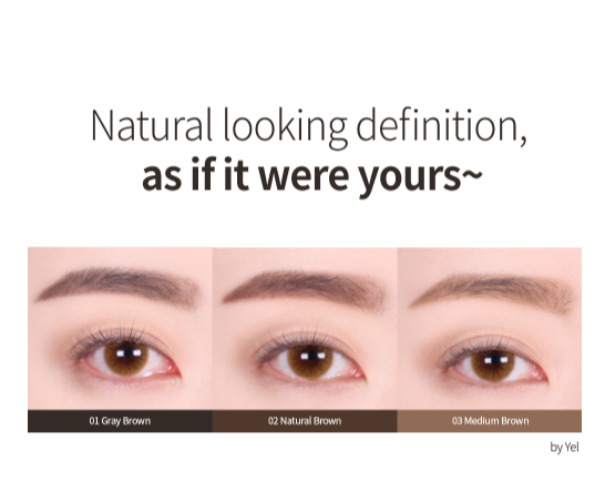 (Matthew) Aperire Remarkable Slim Brow Pencil 0.08g - 3 Colors - DODOSKIN