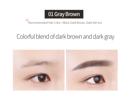 (Matthew) Aperire Remarkable Slim Brow Pencil 0.08g - 3 Colors - DODOSKIN