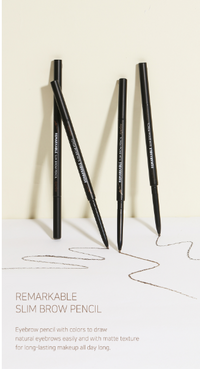 (Matthew) Aperire Remarkable Slim Brow Pencil 0.08g - 3 Colors - DODOSKIN