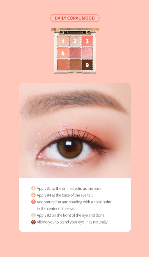 Aperire Above Eyes Shadow Palette - DODOSKIN