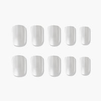 MUZMAK Nail Tips 36pcs #Seed Pearl(Regular Square)