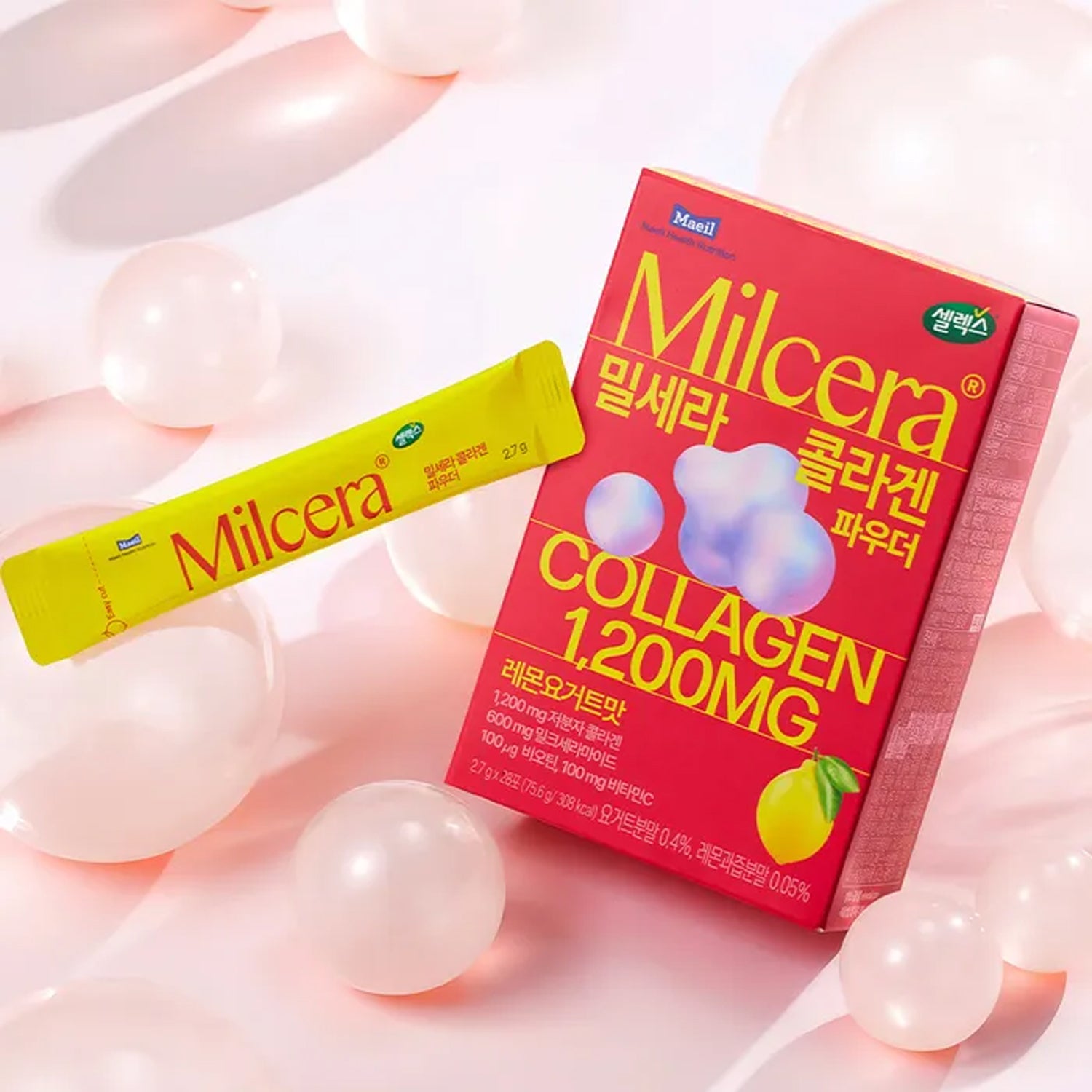Selex Milcera Collagen Powder Stick (28 Sachets) / Milk Ceramide