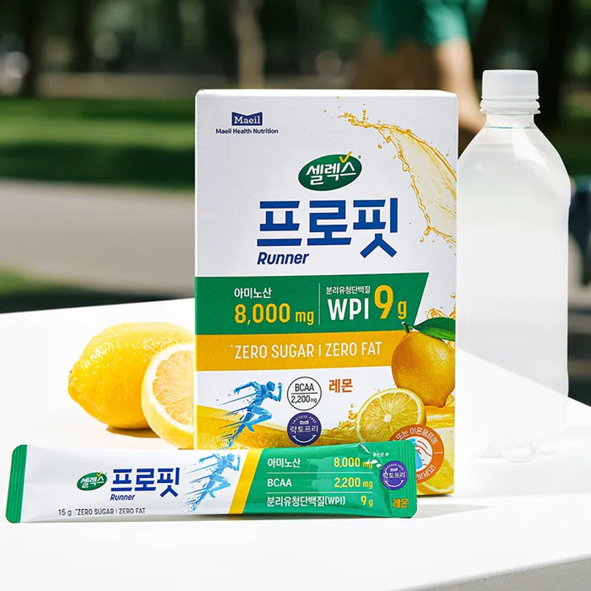 Selex Profit Runner Lemon Amino Acid Stick 1 Box (10 Servings)