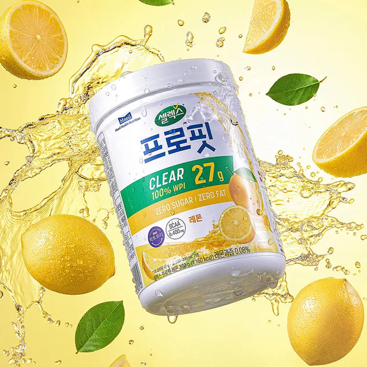 Selex Profit Whey Protein Clear Powder Lemon 360g (1 Container / 8 Servings)