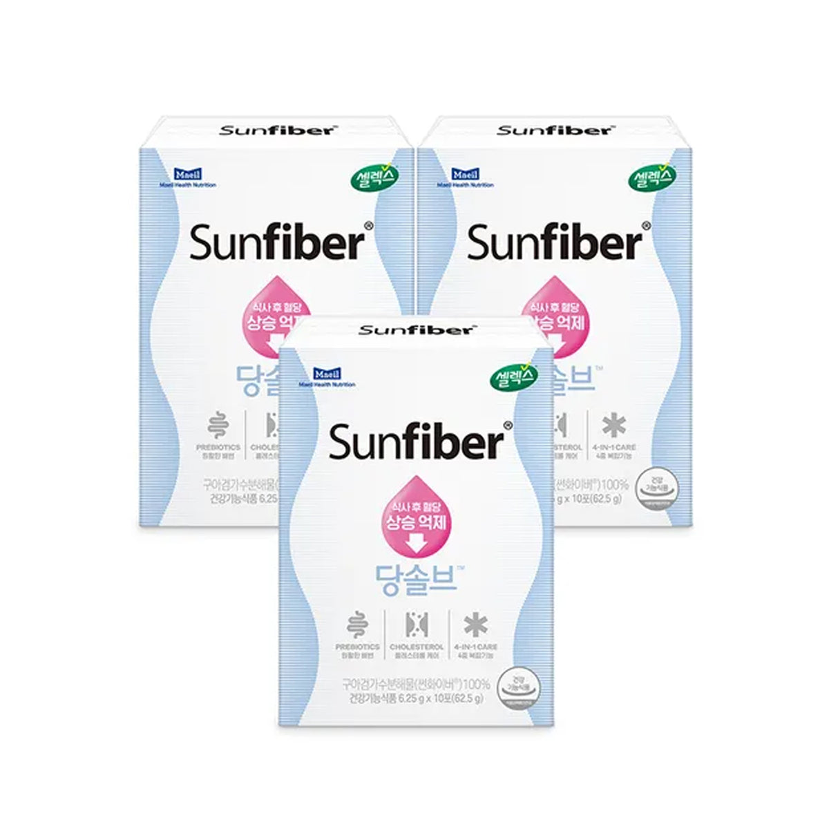 Selex Sunfiber Solv Blood Glycemic Care Stick 3 Boxes (30 Days)