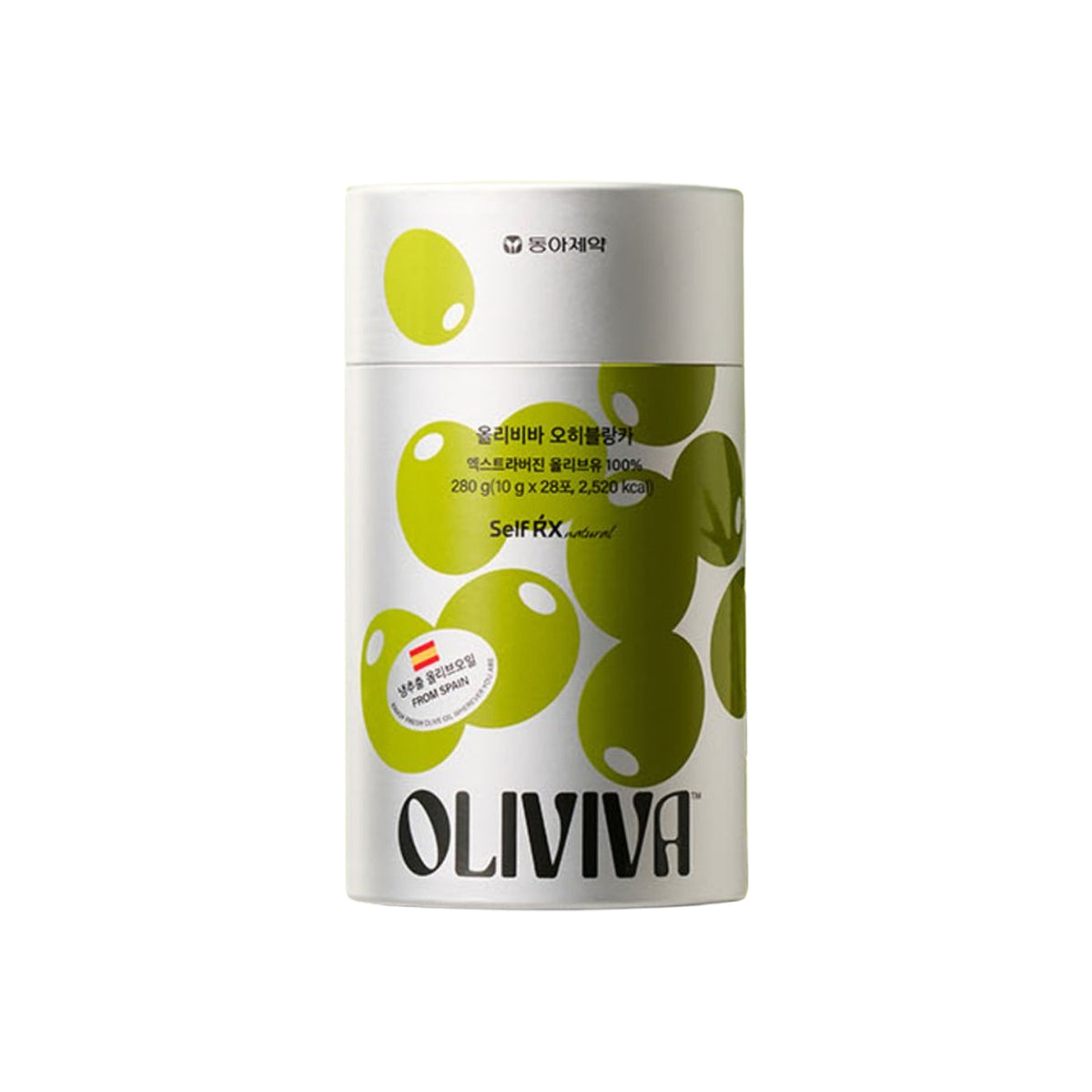 SelfRX Oliviva Hojiblanca Extra Virgin Olive Oil (10g x 28 Packets)