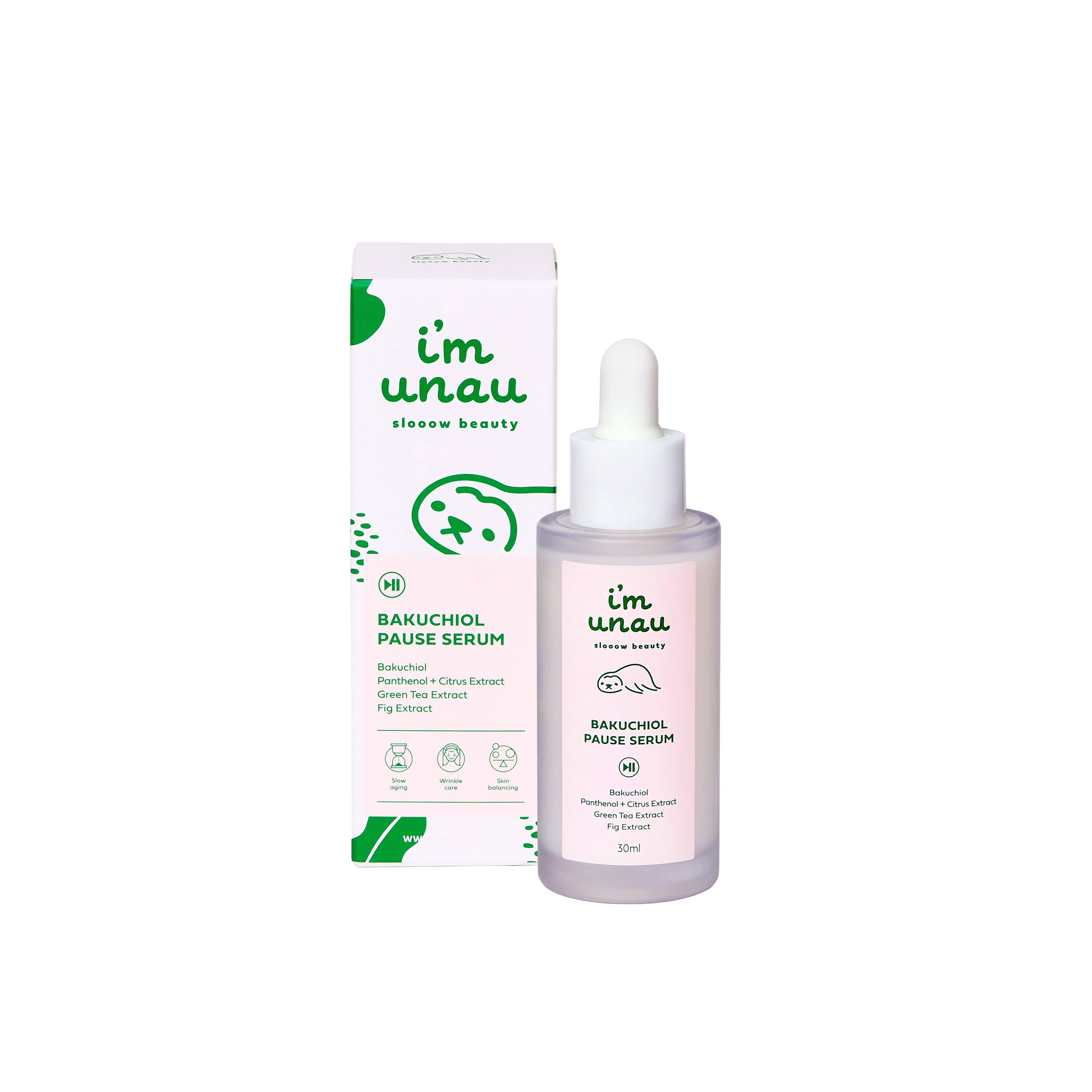 i'm unau Bakuchiol Pause Serum 30ml