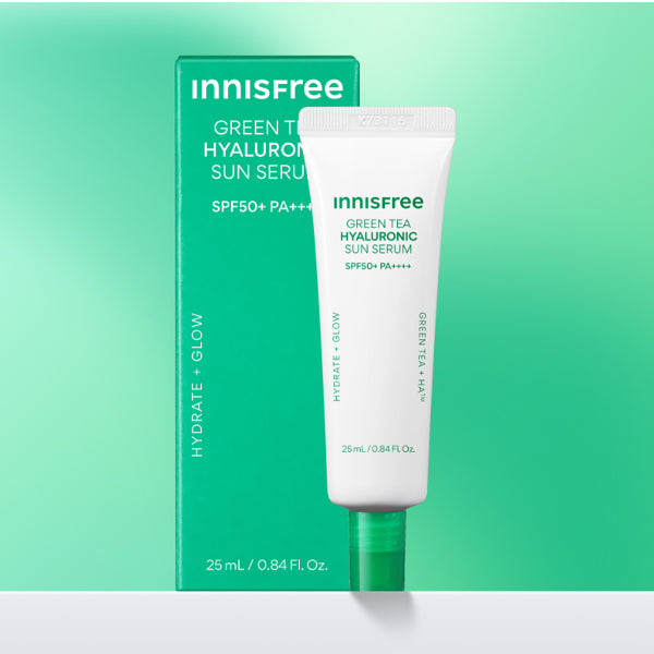 Innisfree Green Tea Hyaluronic Sun Serum SPF50+ PA++++ 25ml