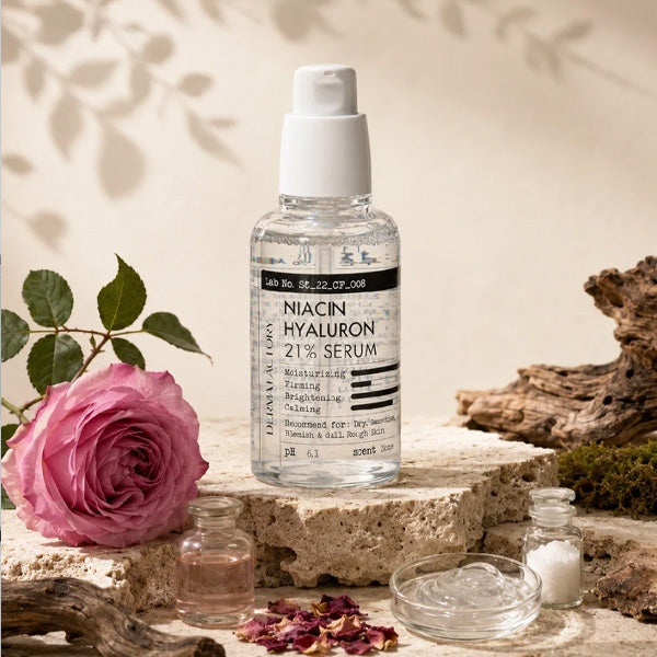 DERMA FACTORY Niacin Hyaluronic 21% Serum 80ml