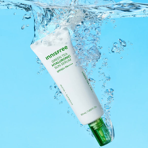Innisfree Green Tea Hyaluronic Sun Serum SPF50+ PA++++ 25ml