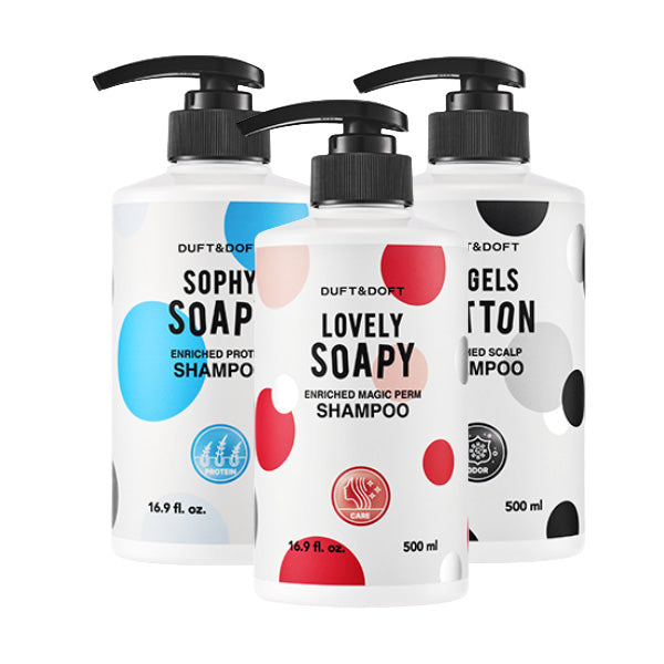 DUFT&DOFT Enriched Perfume Hair Shampoo 500ml 3Types