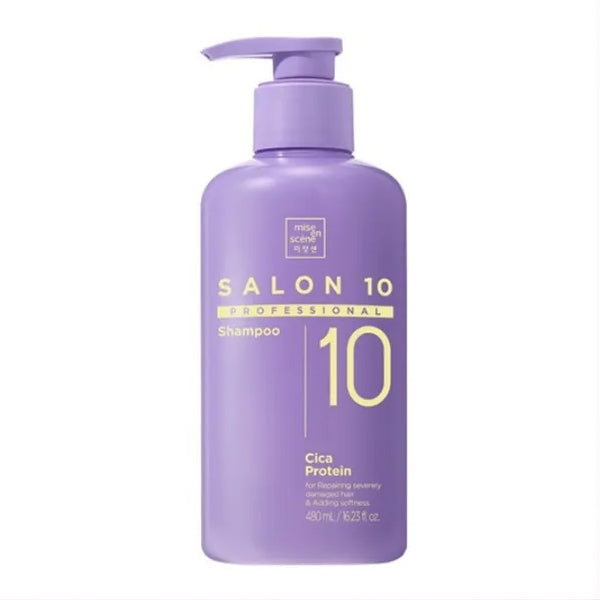 Mise en Scene Salon 10 Professional Cica Protein Shampoo 480ml
