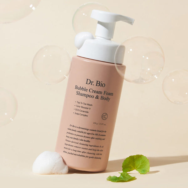 Dr. Bio Bubble Cream Foam Shampoo & Body 450g