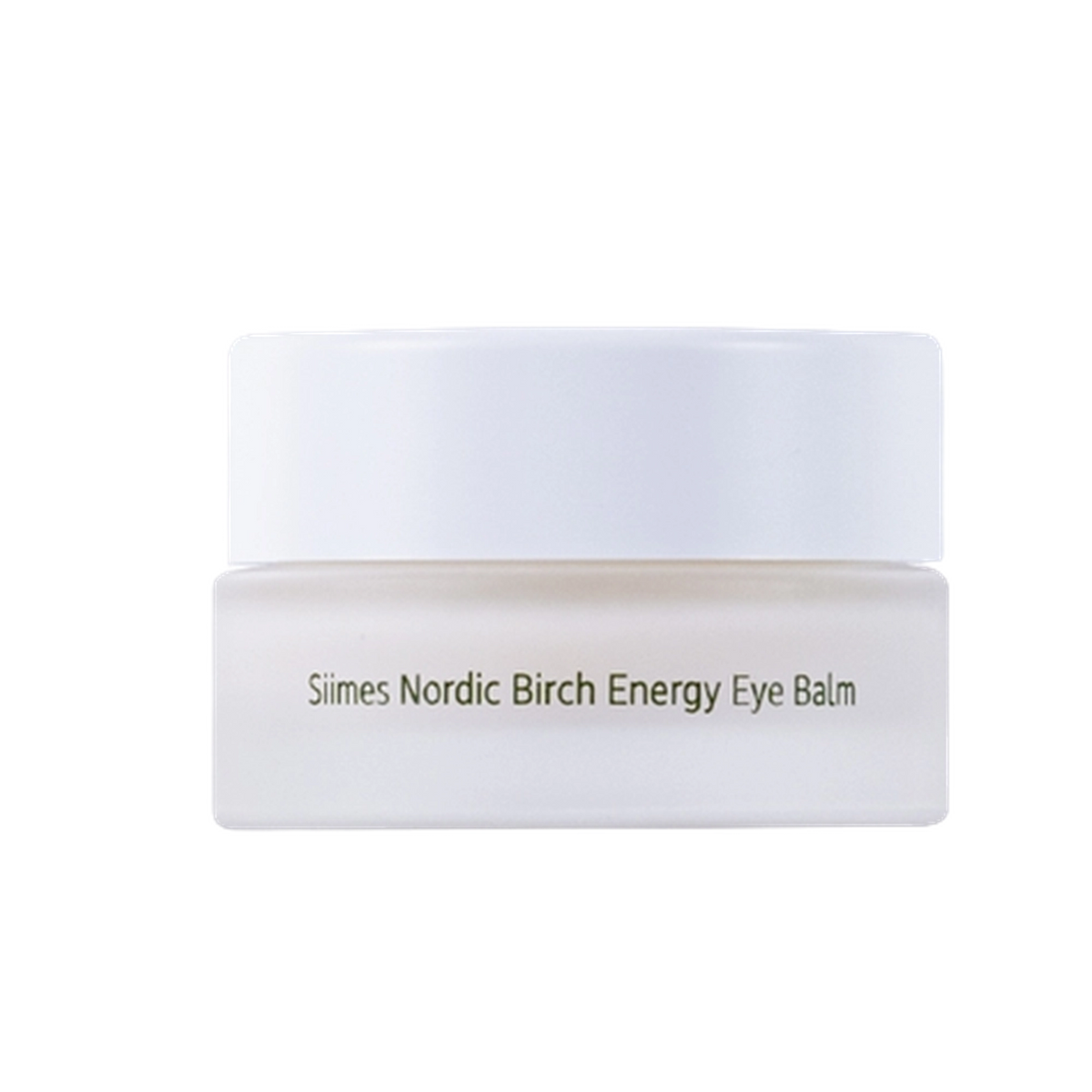Eye balm in a 10ml container, featuring Nordic birch energy for revitalizing and soothing the delicate eye area.