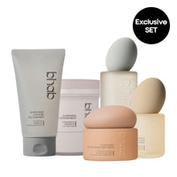 [Skin Reset Set] bhab Balm 100ml + Cleanser 150ml + Toner 150ml + Serum 50ml + Cream 80ml