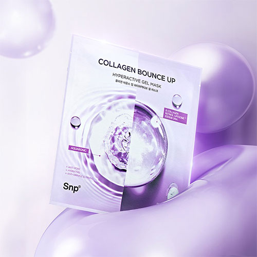 Snp Collagen Bounce Up Hyperactive Gel Mask 28g*4ea