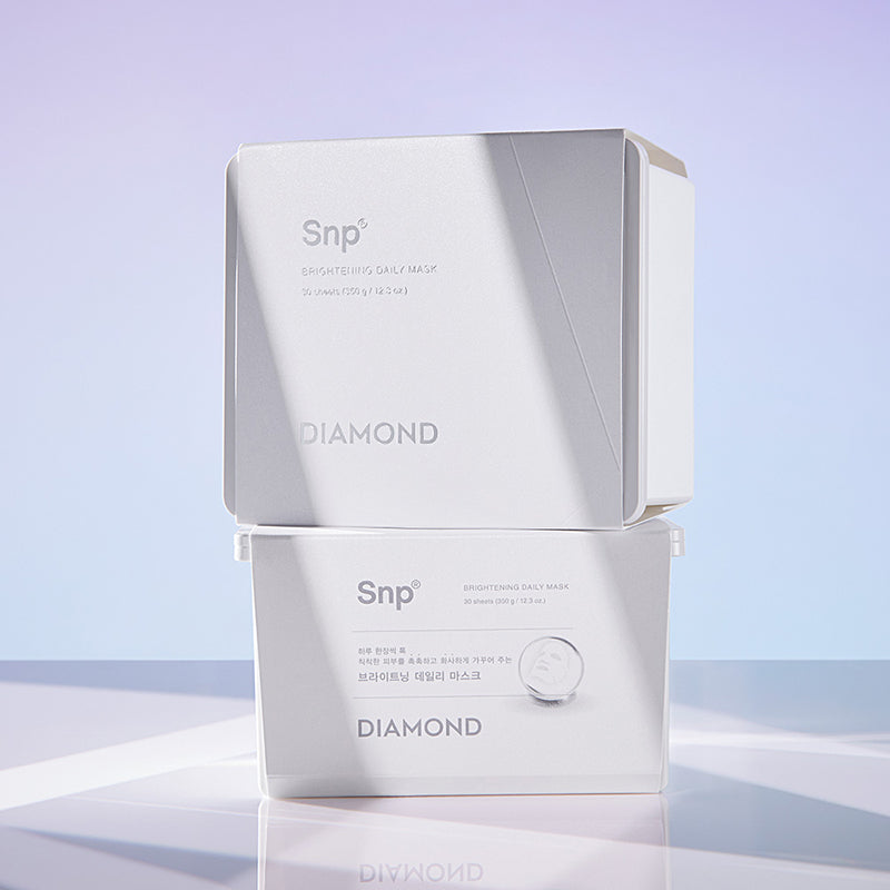 Snp Diamond Brightening Daily Mask 30 Sheets