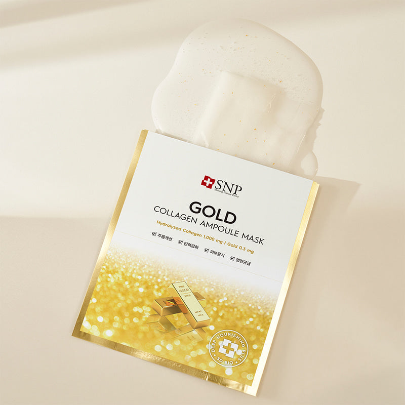 Snp Gold Collagen Ampoule Mask 25ml x 10ea