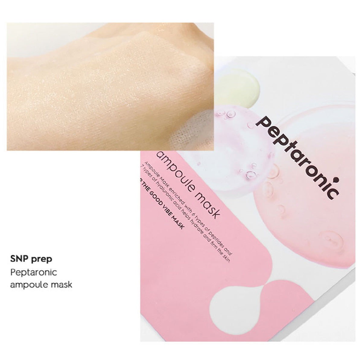 Snp Prep Peptaronic Ampoule Mask 25ml*10ea