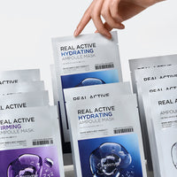 Snp Real Active Hydrating Ampoule Mask Sheet 10ea