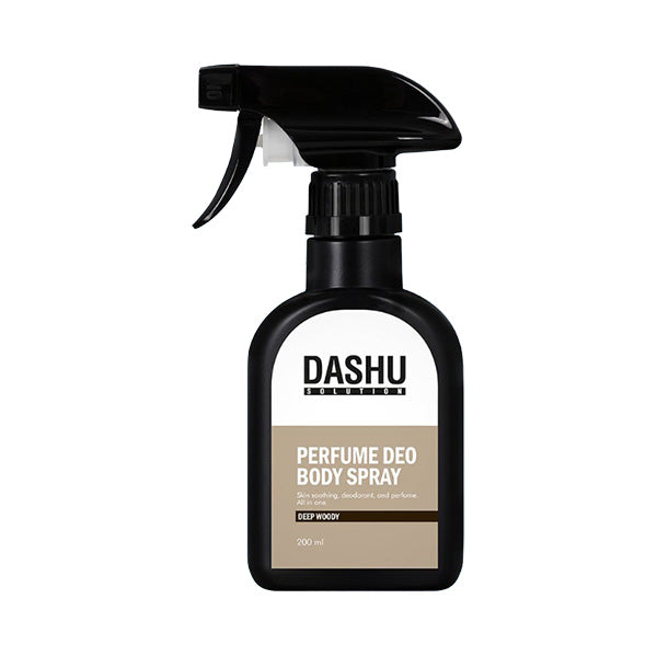 DASHU Solution Perfume Deo Body Spray Deep Woody Scent 200ml