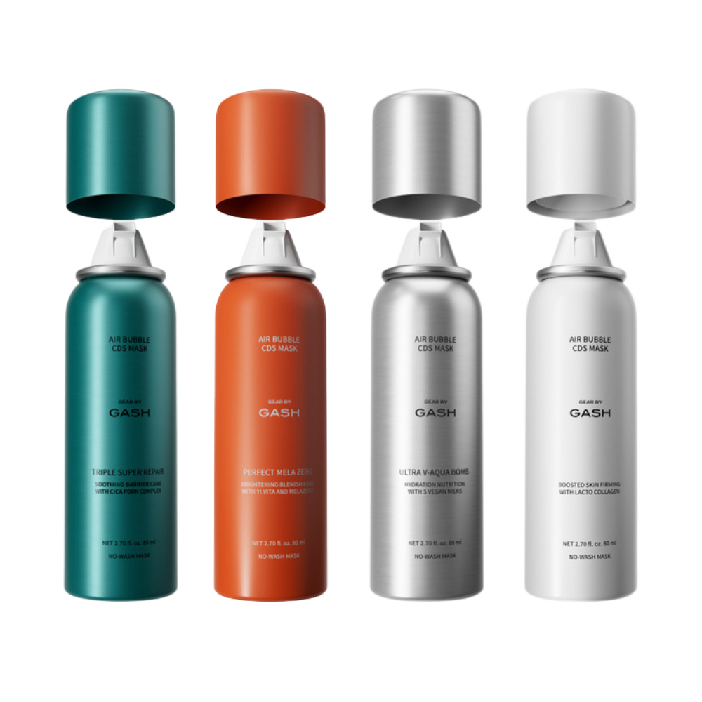 GearbyGASH Air Bubble CDS Mask Pack 80ml (100 Uses)