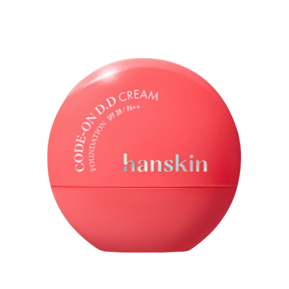 Hanskin Code-On DD Cream Foundation SPF38 PA++ 35ml – 5 Colors