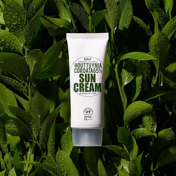 DERMA FACTORY EDLP Houttuynia Cordata 65% Sun Cream SPF50+PA+++ 50g