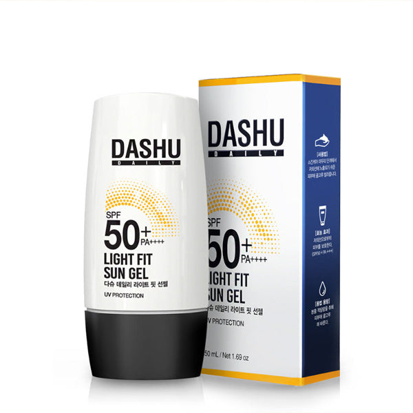 DASHU Daily Light Fit Sun Gel SPF50+ PA++++ 50ml