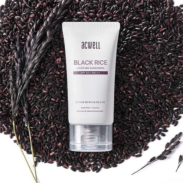 Acwell Black Rice Moisturizing Sunscreen SPF50+, PA+++ 50ml
