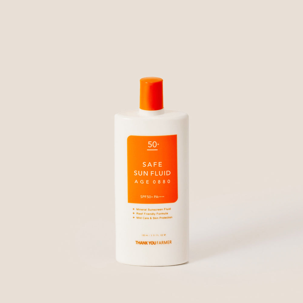 [Expiration imminen] THANK YOU FARMER Safe Sun Fluid AGE 0880 SPF50+ PA++++ 100ml
