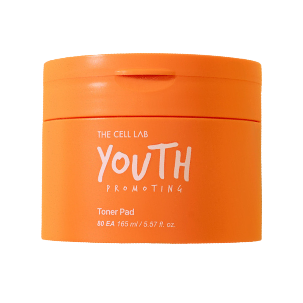 La juventud de Cell Lab promocionando la almohadilla de tóner 165 ml x 80ea.