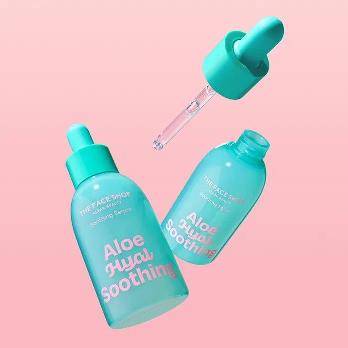 THE FACE SHOP Aloe Hyaluronic Acid Moisture Soothing Serum 50ml