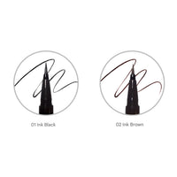 [Expiration imminen] THE FACE SHOP Ink Graffi Brush Pen Liner 0.6g #02 Ink Brown