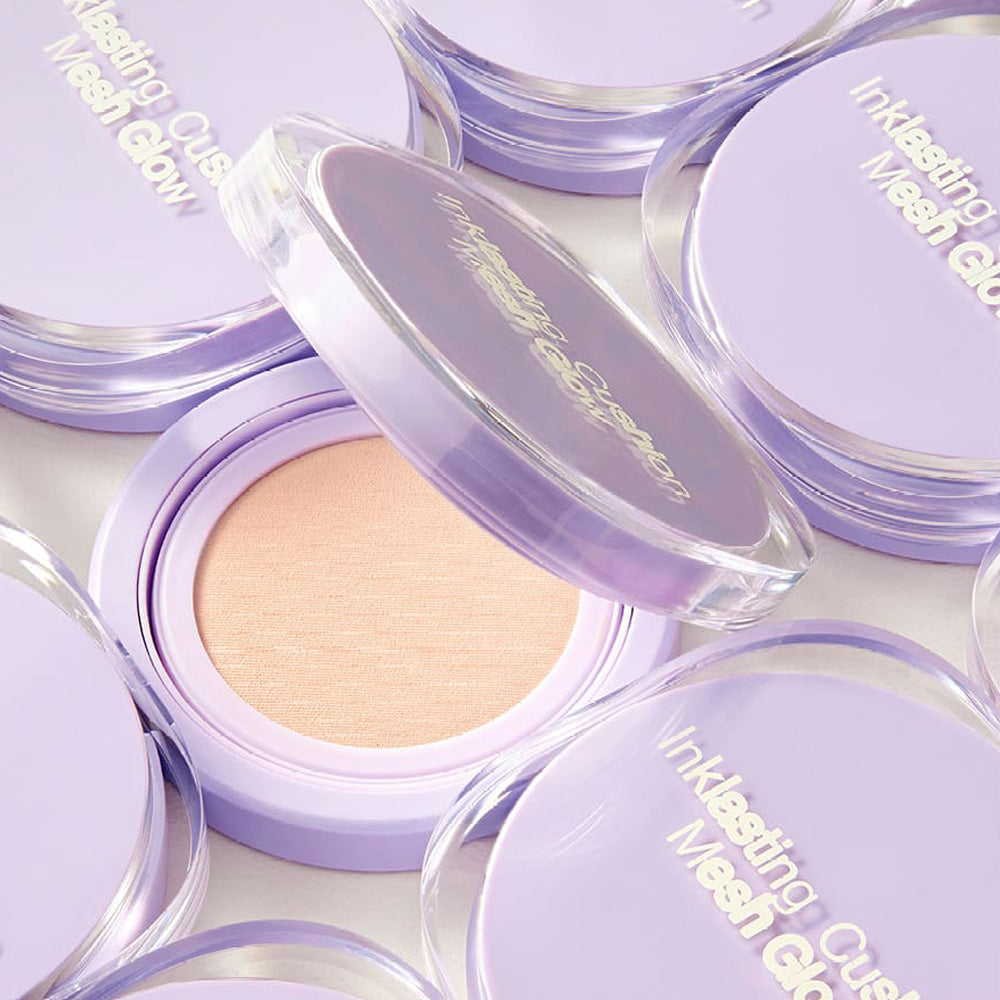 THE FACE SHOP Ink Lasting Cushion Mesh Glow 12g 3 colors