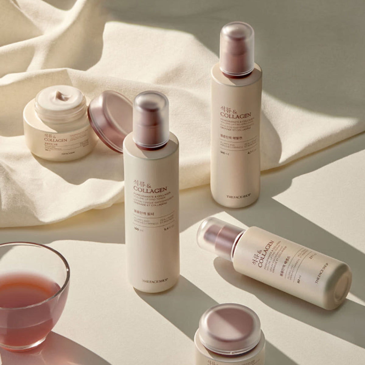THE FACE SHOP Pomegranate & Collagen Volume Lifting Serum 80ml